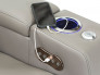 Seatcraft Calistoga Multimedia Sectional USB Charging Furniture