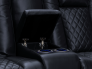 Seatcraft Euphoria Heat & Massage Loveseat, Top Grain Leather 7000, Powered Headrest, Powered Lumbar, Power Recline, Black or Brown