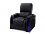 Seatcraft Apex Top Grain Leather 7000, Powered Headrest & Lumbar, Power Recline, Black, Brown, or Red, Single Recliner