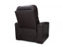 Seatcraft Julius Big & Tall 400lb Capacity Seating, Top Grain Leather 7000, Powered Headrest, Power Recline, Black or Brown, Single Recliner