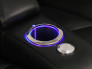 Ambient Blue Lighted Cupholder