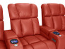 Palliser Collingwood Red Home Theater Seats