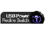 USB Power Recline Switch