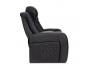 Seatcraft Aeris Loveseat Leather Gel, Powered Headrest, Power Recline, Black or Brown