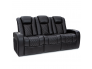 Seatcraft Aeris Sofa with Leather Gel Diamond Stitching