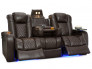 Seatcraft Anthem Home Theater Sofa in Brown