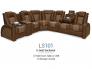 Cadence Your Choice Two Tone Sectional Configuration LS101