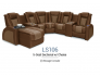 Seatcraft Cadence Two-Tone Multimedia Sectional