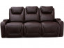 Seatcraft Colosseum Sofa in Brown Top Grain Leather 