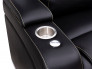 Colosseum Sofa Stainless Steel Cupholder in Black
