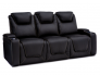 Seatcraft Concerto Sofa Top Grain Leather 7000, Powered Headrest, Powered Lumbar, Power Recline, Heat, & Massage, Black or Brown