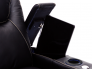 Seatcraft Concerto Sofa Top Grain Leather 7000, Powered Headrest, Powered Lumbar, Power Recline, Heat, & Massage, Black or Brown