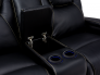 Seatcraft Concerto Sofa & Loveseat Top Grain Leather 7000, Powered Headrest, Powered Lumbar, Power Recline, Heat, & Massage, Black or Brown