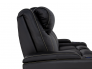 Seatcraft Concerto Sofa & Loveseat Top Grain Leather 7000, Powered Headrest, Powered Lumbar, Power Recline, Heat, & Massage, Black or Brown