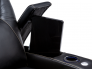 Seatcraft Concerto Loveseat Top Grain Leather 7000, Powered Headrest, Powered Lumbar, Power Recline, Heat, & Massage, Black or Brown