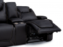 Seatcraft Concerto Heat & Massage Sofa & Loveseat, Top Grain Leather 7000, Powered Headrest, Powered Lumbar, Power Recline, Black or Brown