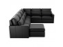 L Shaped Couch with ottoman