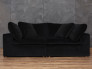 Seatcraft Heavenly Media Lounge Sofa Black