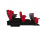 Seatcraft Madrigal Red Vinyl Tiered Seating 