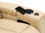 Seatcraft Palladius Luxury Leather Sofa for Media Rooms