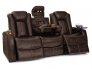Seatcraft Republic Brown Sofa with Power Headrest and Recline