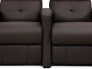 Seatcraft Sanctuary Spacesaver Top Grain Leather 7000, Powered Headrest & Lumbar, Power Recline, Black or Brown