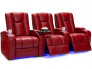 Seatcraft Serenity Red Row of 3