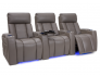 Seatcraft Summit Heat & Massage, Top Grain Leather 7000, Powered Headrest, Powered Lumbar, Power Recline, Black, Brown, or Gray