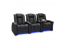 Black Stanza Home Theater Seating