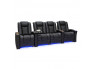 Black Stanza Row of 4 with Loveseat