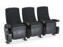 Seatcraft Vanguard Black Fabric Movie Theater Chairs