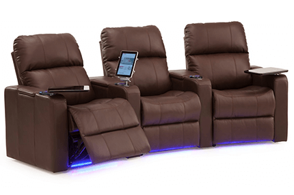 Palliser Elite 41952 11 Materials, 190+ Colors, Power or Manual Recline, Straight or Curved Rows