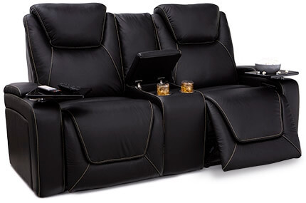 Seatcraft Colosseum Big & Tall Home Theater Loveseat 