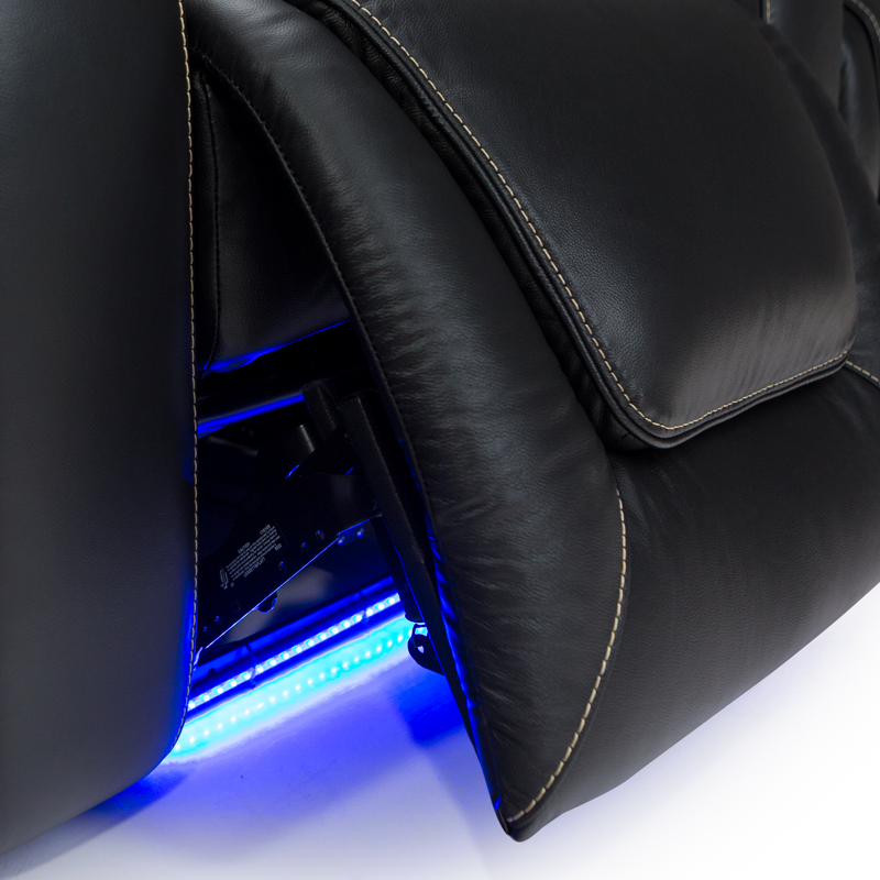 Seatcraft Equinox Black Home Theater Seats