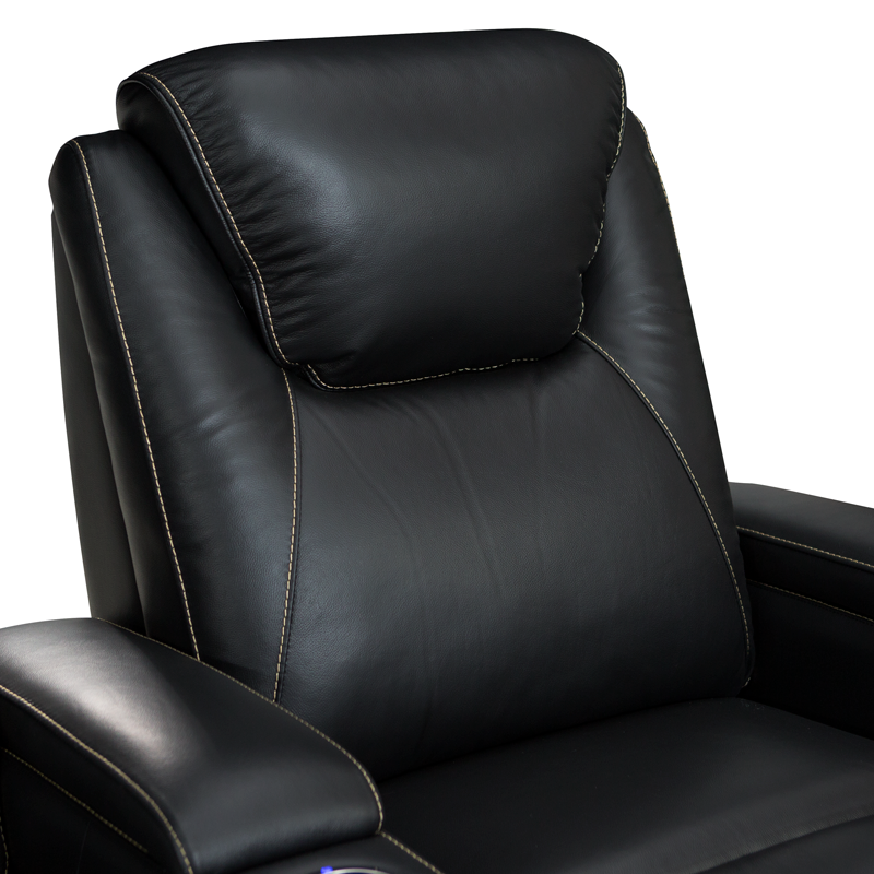 Seatcraft Equinox Black Home Theater Seats