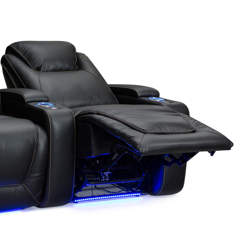 Seatcraft Equinox Black Home Theater Seats