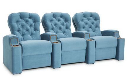 Cavallo Monarch 2 Materials, 95+ Colors, Power or Manual Recline, Straight or Curved Rows