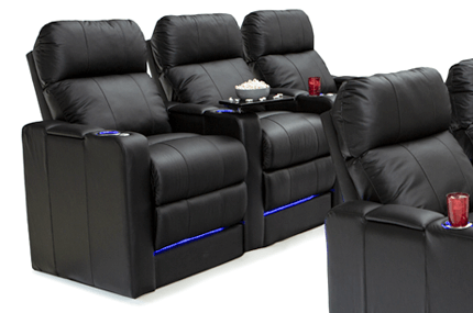 Seatcraft Monterey Back Row Home Theater Seats