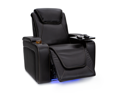 Seatcraft Paladin Heat & Massage, Top Grain Leather 7000 Single Recliner