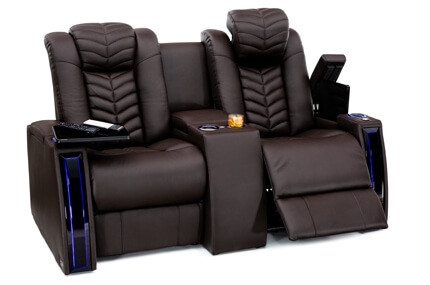 Seatcraft Prodigy Loveseat 3 Materials, 15+ Colors, Powered Headrest & Lumbar, Power Recline