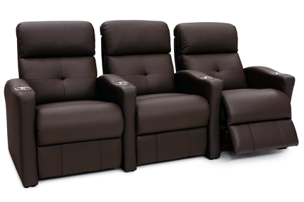 Seatcraft Sanctuary, Top Grain Leather 7000, Powered Headrest, Powered Lumbar, Power Recline, Black or Brown