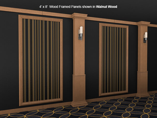 SoundRight Wood Framed Panel 