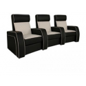 Cavallo Continental, Fabric, 20+ Colors, Power Recline, Straight or Curved Rows