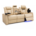 Seatcraft Palladius Sofa 2 Materials, 15+ Colors, Powered Headrest & Lumbar, Power Recline