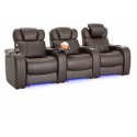 Seatcraft Rockford 4 Materials, 15+ Colors, Powered Headrest, Power Recline, Straight or Curved Rows