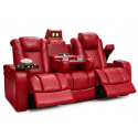 Seatcraft Anthem Sofa Top Grain Leather 7000, Powered Headrest, Power Recline, Black, Brown, Red, or Gray