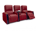 Seatcraft Apex Top Grain Leather 7000, 8+ Colors, Powered Headrest & Lumbar, Power Recline, Straight or Curved Rows