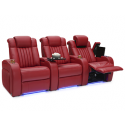 Seatcraft Mantra Top Grain Leather 7000, 8+ Colors, Powered Headrest & Lumbar, Power Recline, Straight Rows