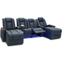 Seatcraft Stanza Chaise Top Grain Leather 7000, 8+ Colors, Powered Headrest & Lumbar, Power Recline, Straight Rows