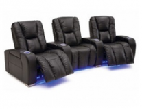 Palliser Media 41402 11 Materials, 190+ Colors, Power or Manual Recline, Straight or Curved Rows